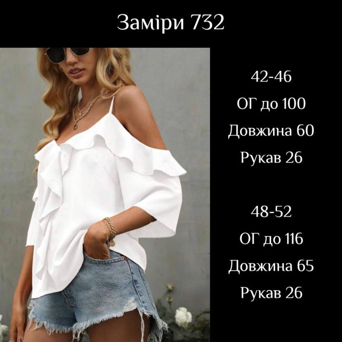 Современная блуза с воланами черного цвета